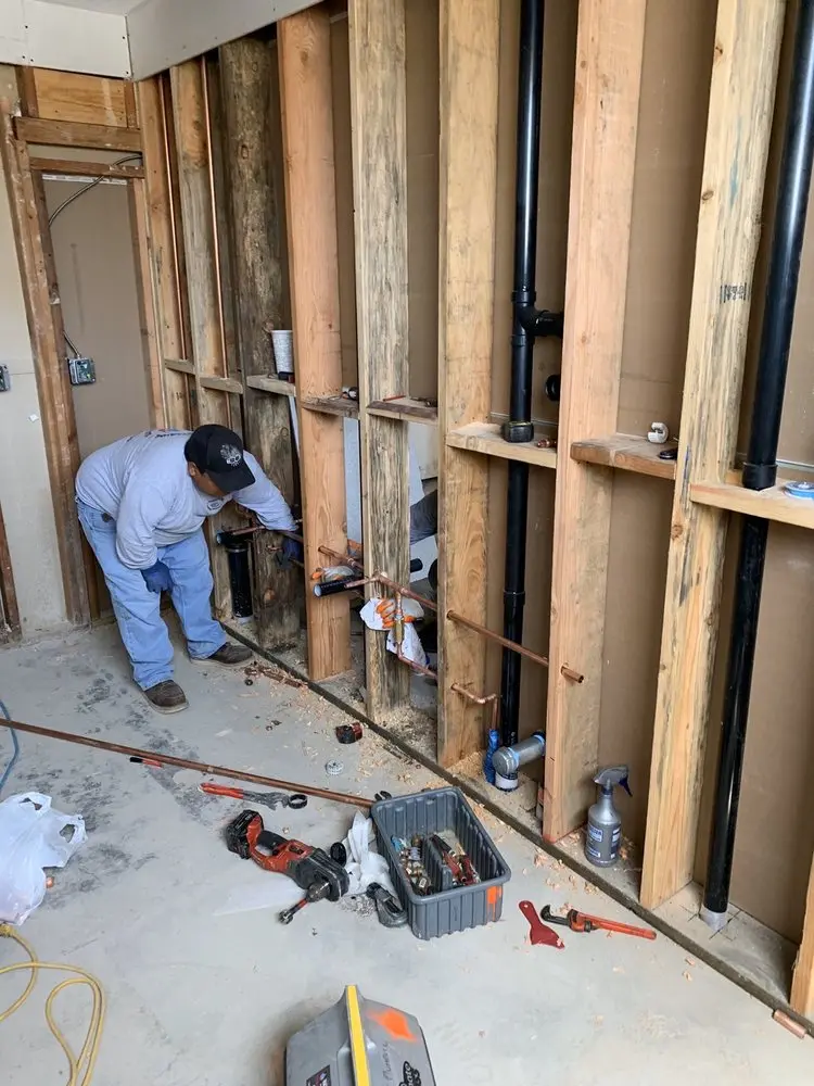 Commercial rough-in plumbing for Water Heater Replacement in North Barnesboro